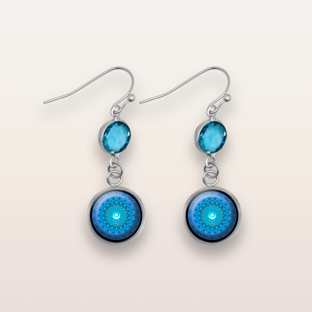 Z5 - Manifest - Zurhy Earring Jewelry - Sacred Geometry Symbols of Hea