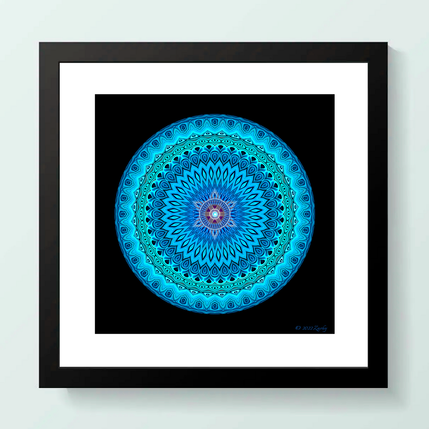 15 - LUX - Giclée Wall Art Print - Satin Luster Paper - Sacred Geometry Symbols of Healing Arts