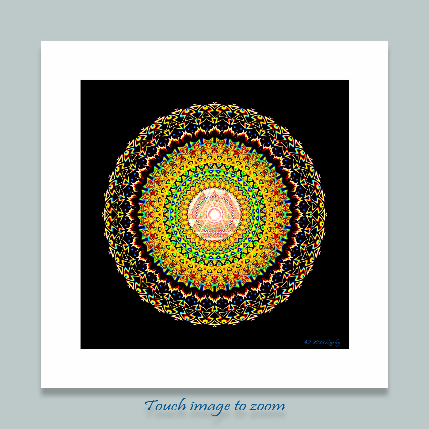 11 - Cliffs of Confidence - Giclée Wall Art Prints -  Satin Luster Paper - Sacred Geometry Symbols of Healing Arts