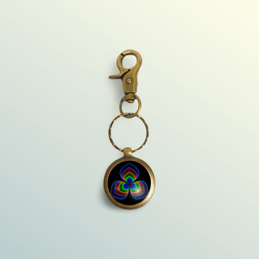 K2 - Zurhy Keychain - Sacred Geometry Symbols of Healing Arts