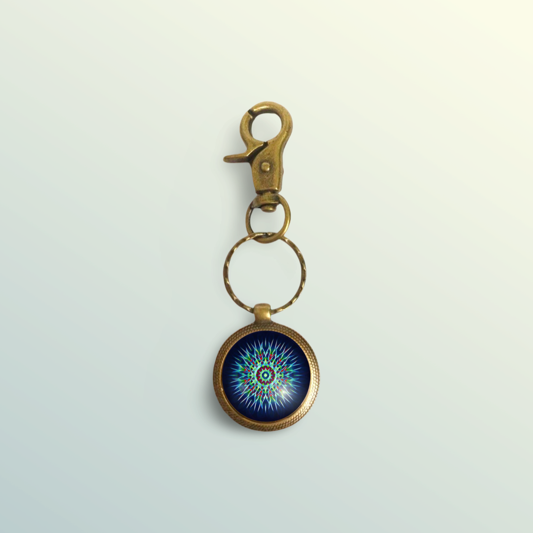 K6 - Zurhy Keychain - Sacred Geometry Symbols of Healing Arts