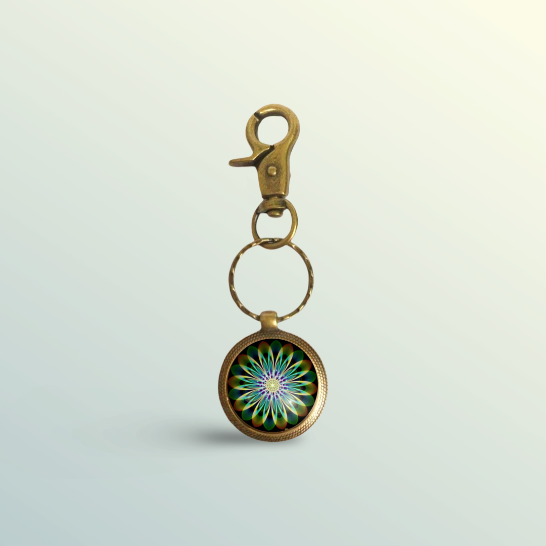 K12 - Zurhy Keychain - Sacred Geometry Symbols of Healing Arts