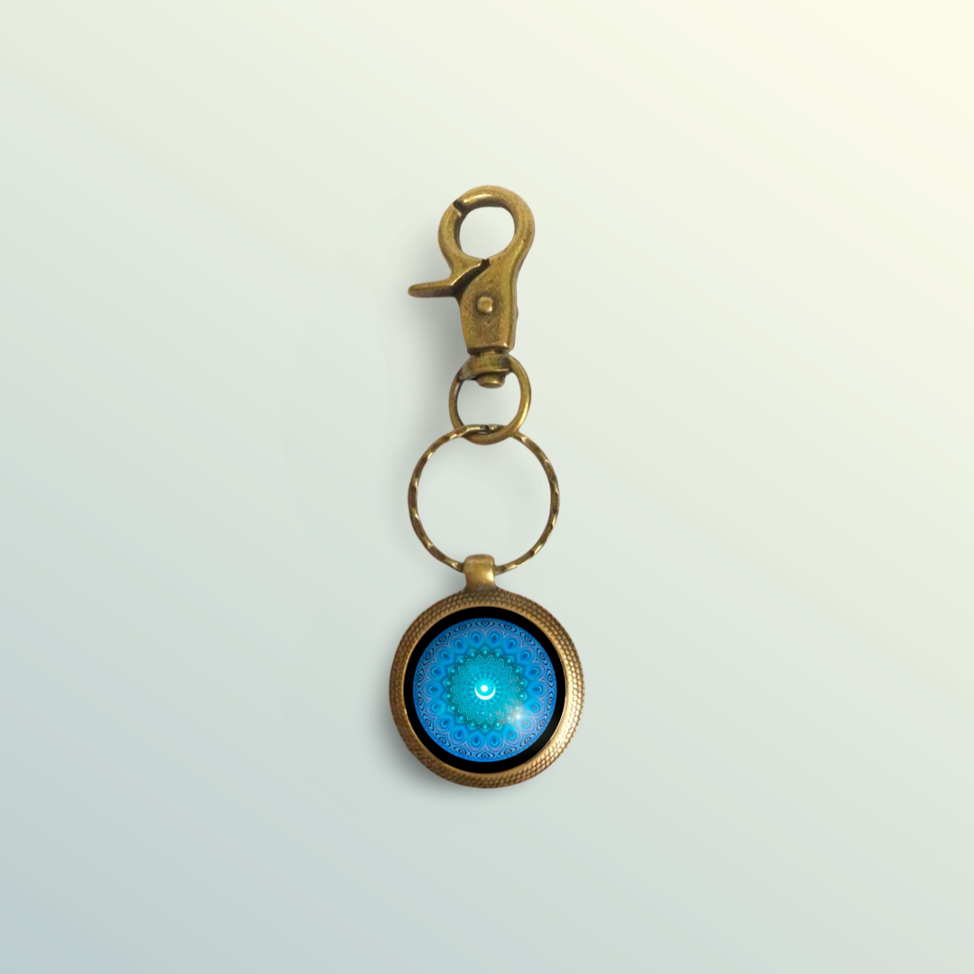 K11 - Zurhy Keychain - Sacred Geometry Symbols of Healing Arts