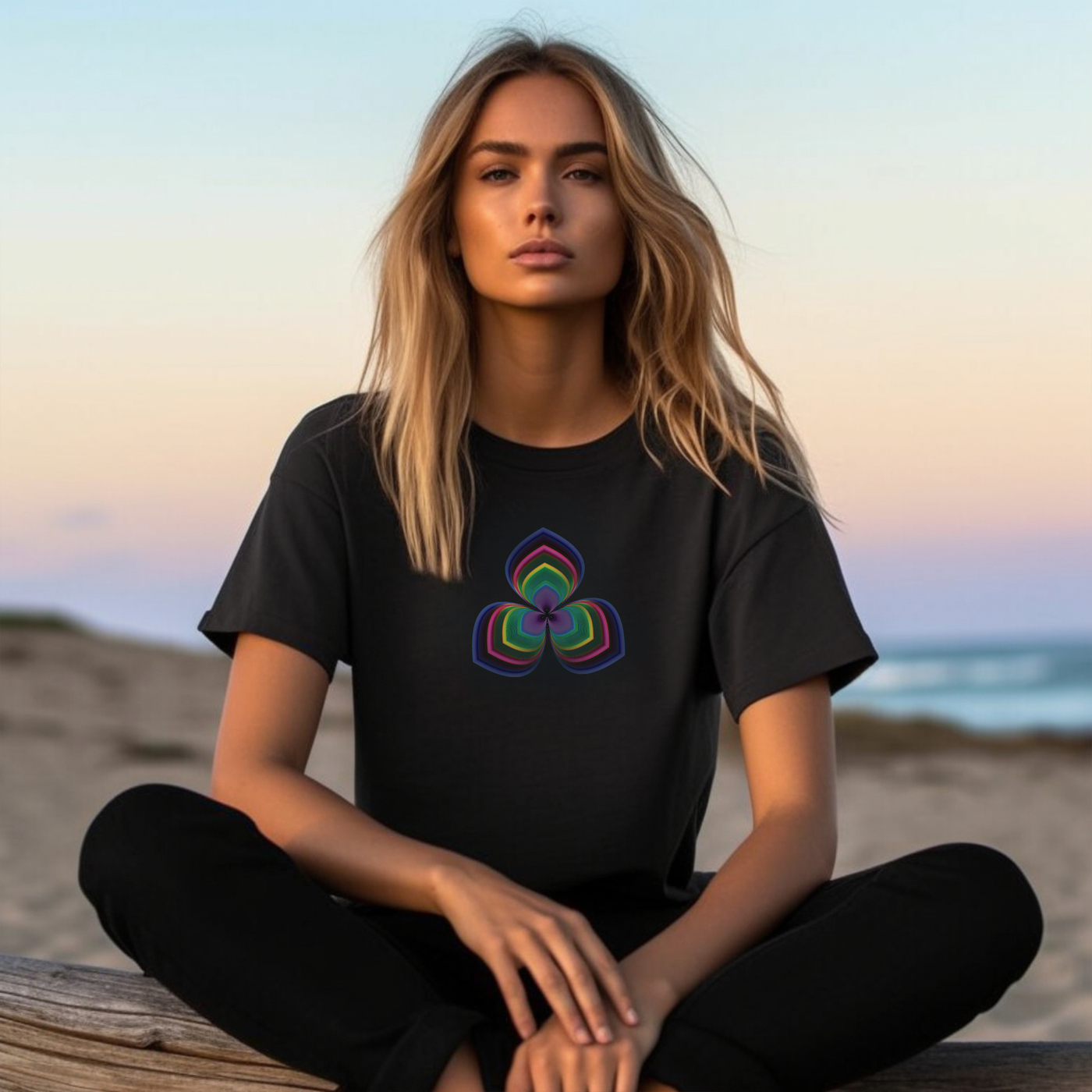 Immortal T-shirt - Sacred Geometry Symbols of Healing Arts