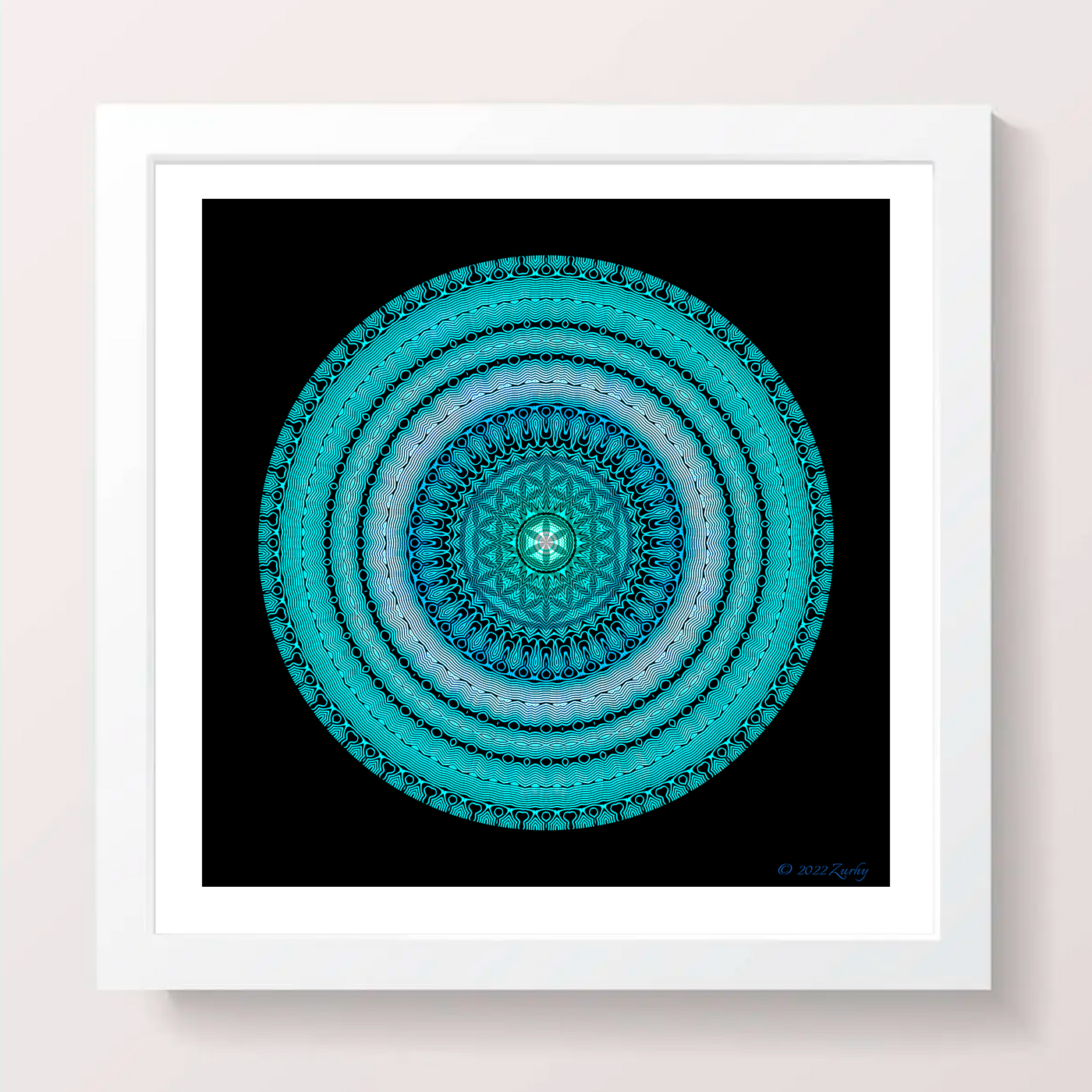 17 - ARIEL - Giclée Wall Art Print - Satin Luster Paper - Sacred Geometry Symbols of Healing Arts