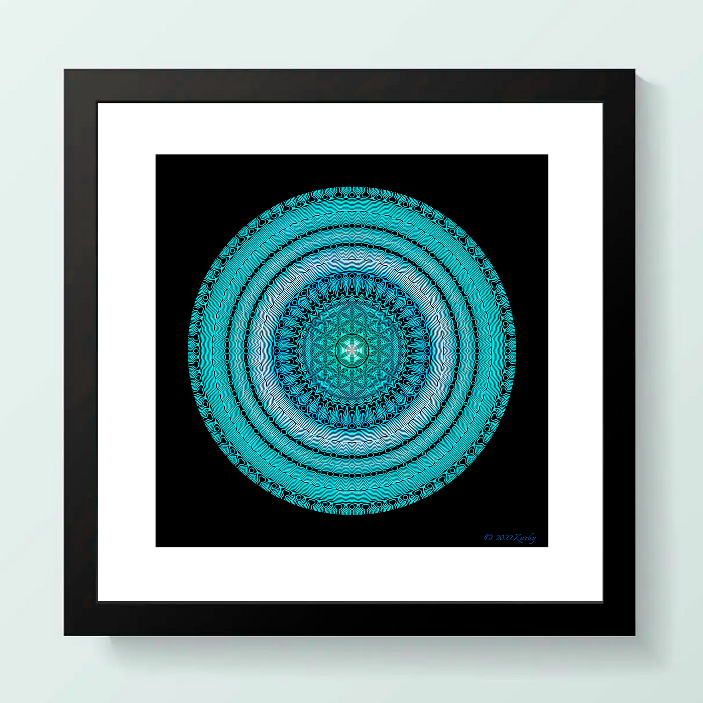 17 - ARIEL - Giclée Wall Art Print - Satin Luster Paper - Sacred Geometry Symbols of Healing Arts