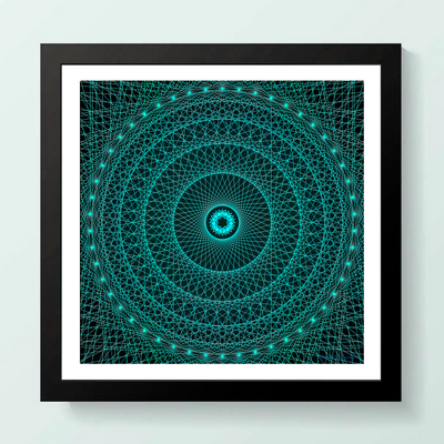 26 - HOPE - Giclée Wall Art Print - Satin Luster Paper - Sacred Geometry Symbols of Healing Arts