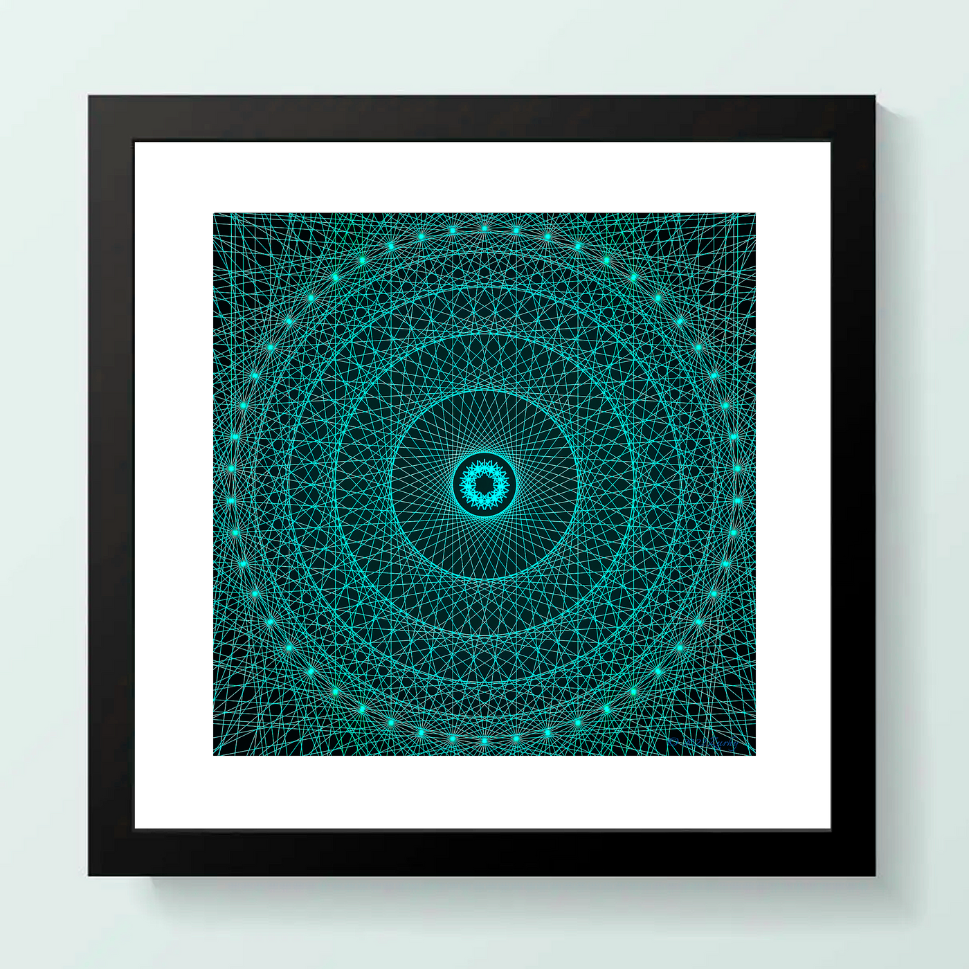 26 - HOPE - Giclée Wall Art Print - Satin Luster Paper - Sacred Geometry Symbols of Healing Arts