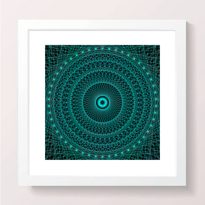 26 - HOPE - Giclée Wall Art Print - Satin Luster Paper - Sacred Geometry Symbols of Healing Arts