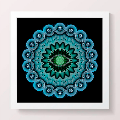 25 - GRACE - Giclée Wall Art Print - Satin Luster Paper - Sacred Geometry Symbols of Healing Arts