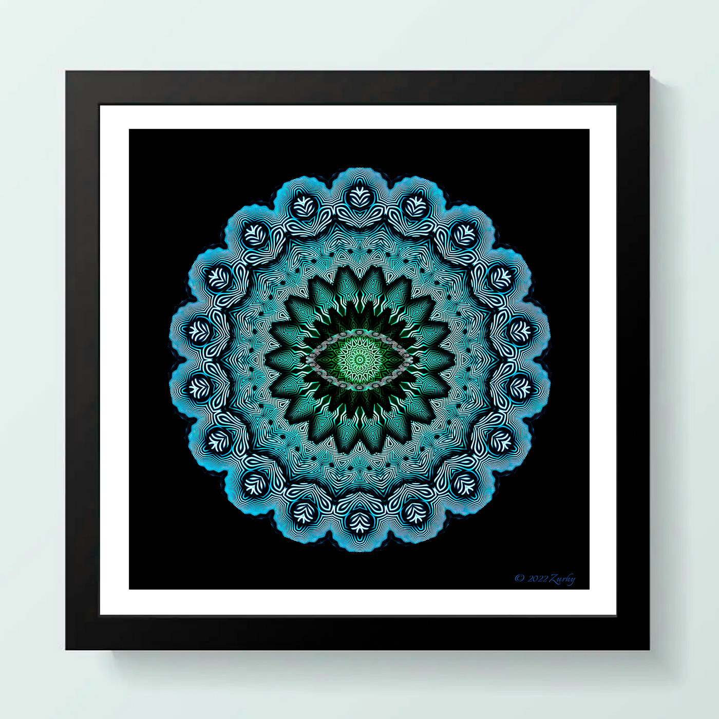 25 - GRACE - Giclée Wall Art Print - Satin Luster Paper - Sacred Geometry Symbols of Healing Arts