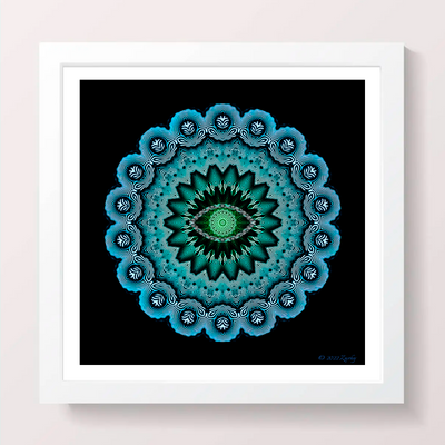 25 - GRACE - Giclée Wall Art Print - Satin Luster Paper - Sacred Geometry Symbols of Healing Arts