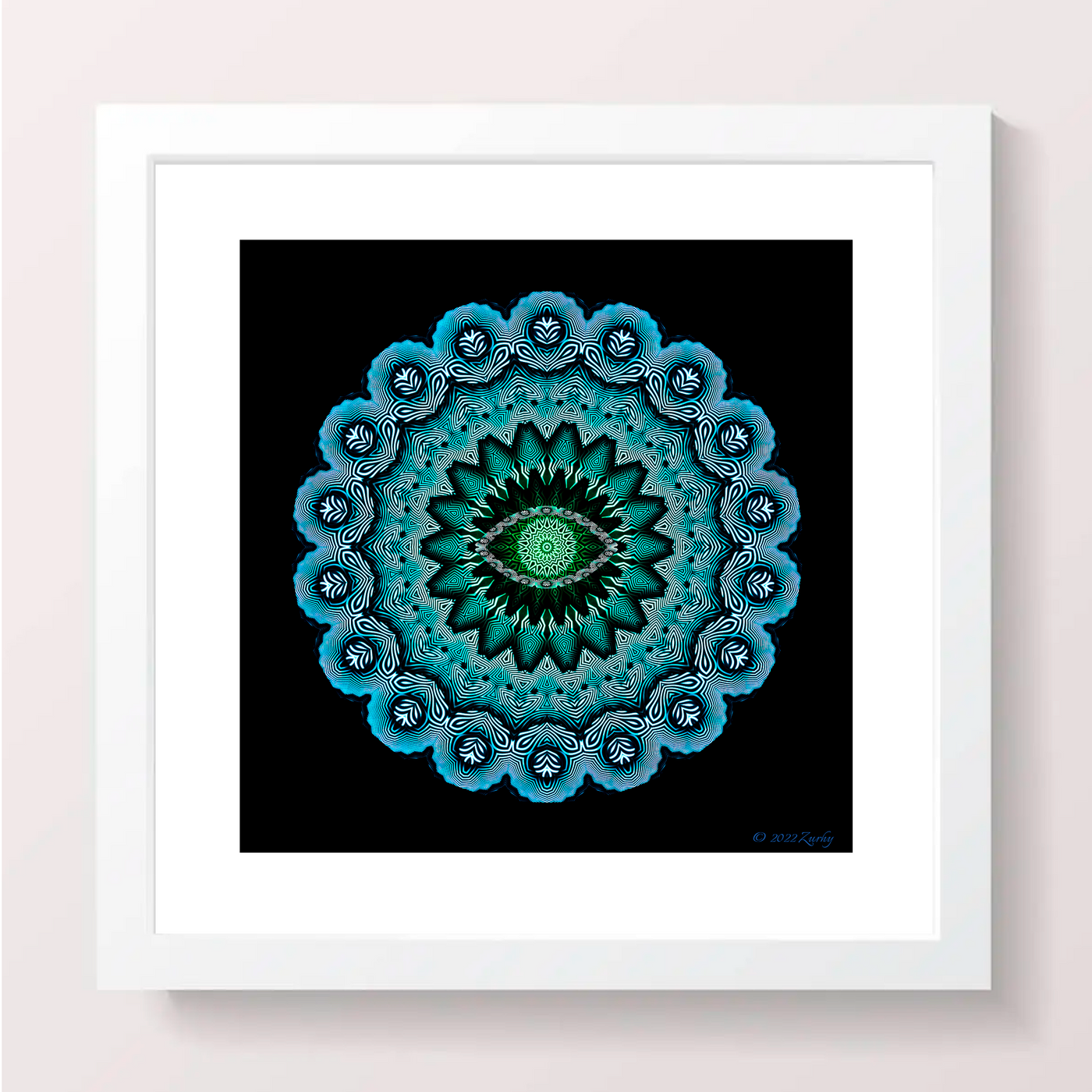 25 - GRACE - Giclée Wall Art Print - Satin Luster Paper - Sacred Geometry Symbols of Healing Arts