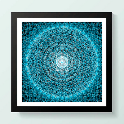 18 - Energy Droplets - Giclée Wall Art Print - Satin Luster Paper - Sacred Geometry Symbols of Healing Arts