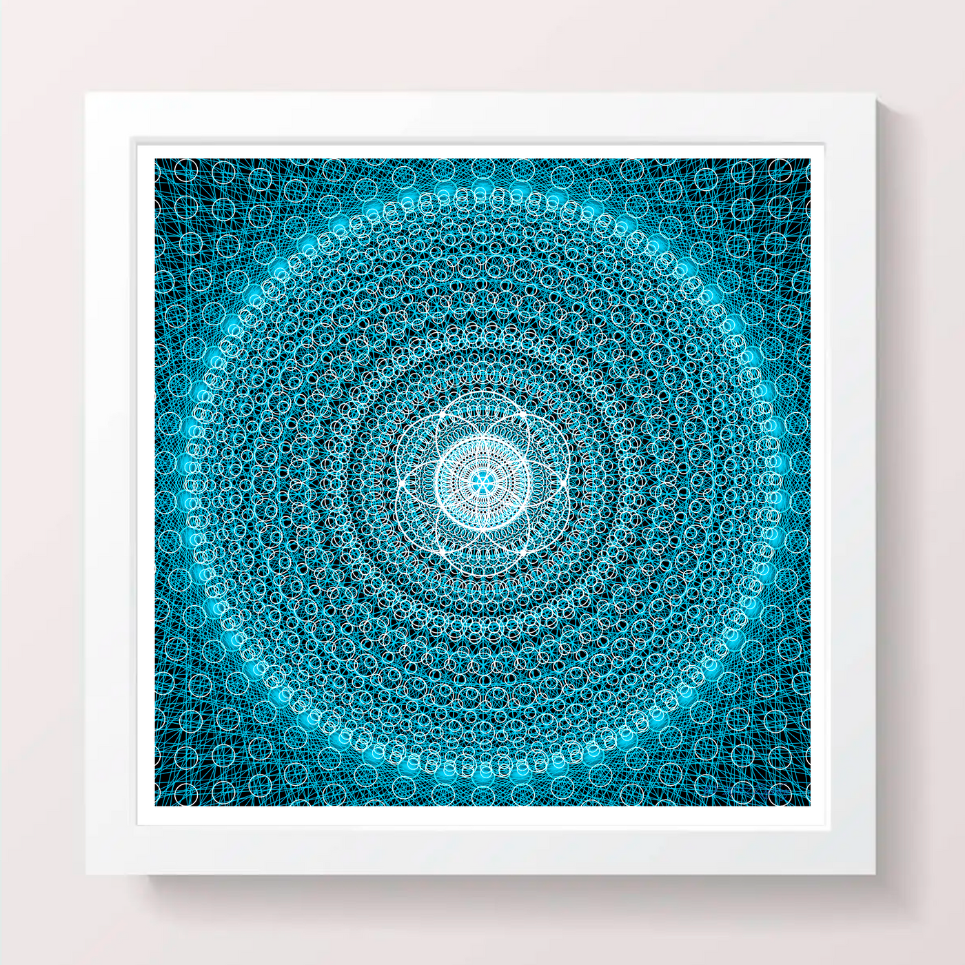 18 - Energy Droplets - Giclée Wall Art Print - Satin Luster Paper - Sacred Geometry Symbols of Healing Arts