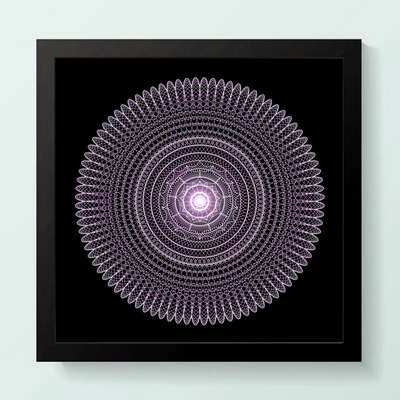 22 - DREAM - Giclée Wall Art Print - Satin Luster Paper - Sacred Geometry Symbols of Healing Arts