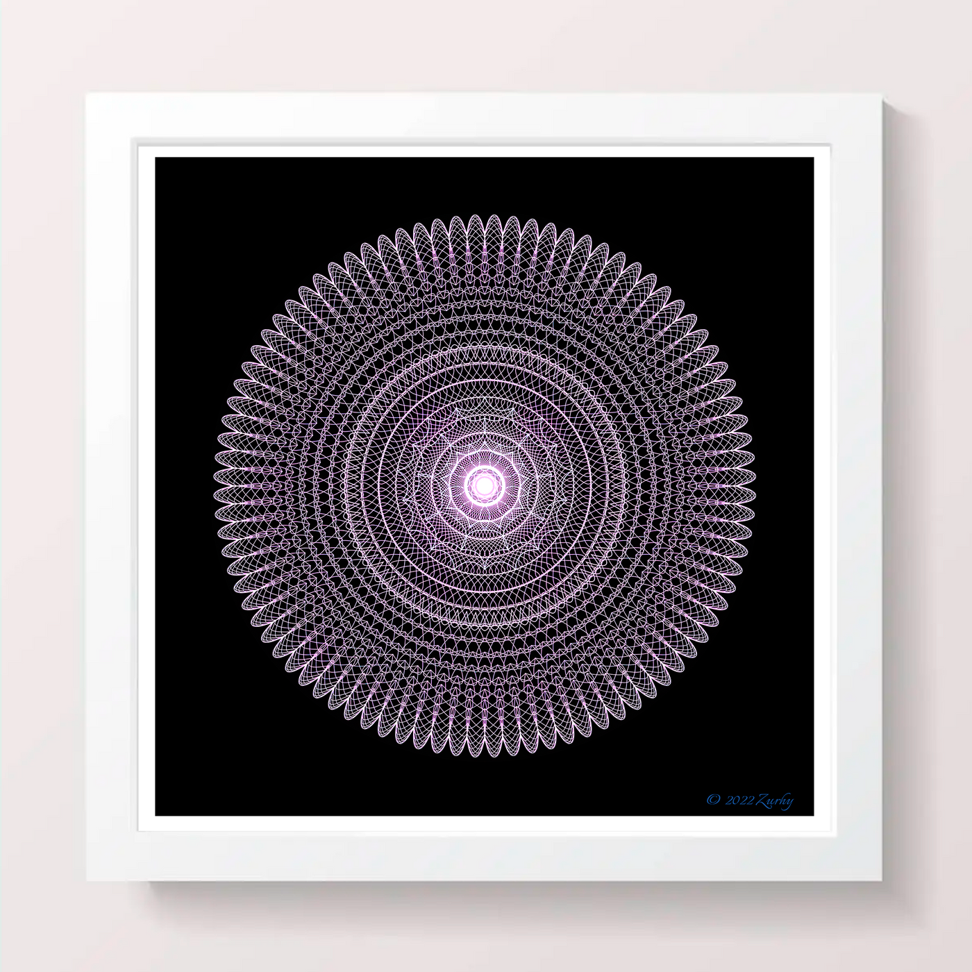 22 - DREAM - Giclée Wall Art Print - Satin Luster Paper - Sacred Geometry Symbols of Healing Arts