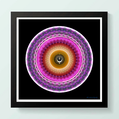 13 - ZAM - Giclée Wall Art Print - Satin Luster Paper - Sacred Geometry Symbols of Healing Arts