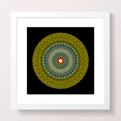16 - TAJ - Giclée Wall Art Print - Satin Luster Paper - Sacred Geometry Symbols of Healing Arts