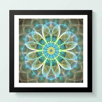 3 - ASMARA - Giclée Wall Art Print - Satin Luster Paper - Sacred Geometry Symbols of Healing Arts