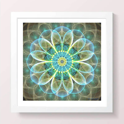 3 - ASMARA - Giclée Wall Art Print - Satin Luster Paper - Sacred Geometry Symbols of Healing Arts