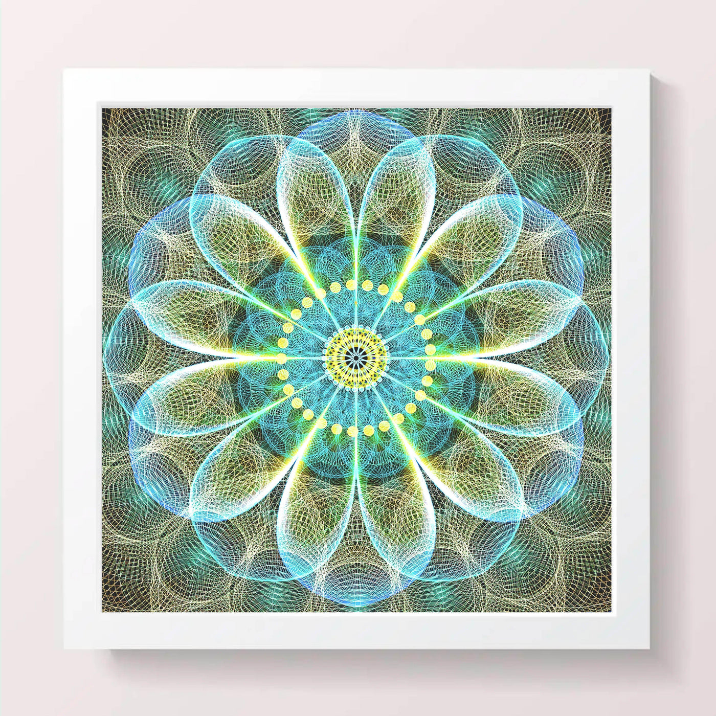 3 - ASMARA - Giclée Wall Art Print - Satin Luster Paper - Sacred Geometry Symbols of Healing Arts