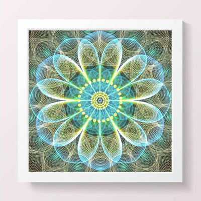 3 - ASMARA - Giclée Wall Art Print - Satin Luster Paper - Sacred Geometry Symbols of Healing Arts