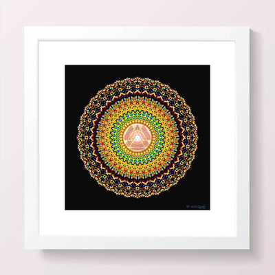 11 - MINA - Giclée Wall Art Prints -  Satin Luster Paper - Sacred Geometry Symbols of Healing Arts