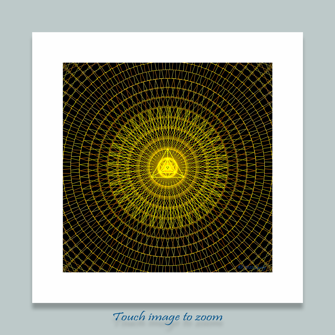 23 - Mind, Body & Soul - Giclée Wall Art Print - Satin Luster Paper - Sacred Geometry Symbols of Healing Arts